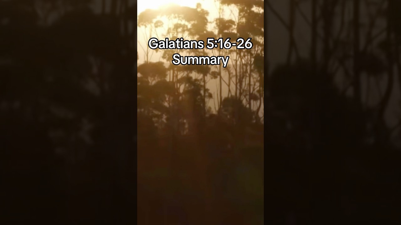 Galatians 5:13-15 Summary. #biblestudy #galatians #biblesummary #truth