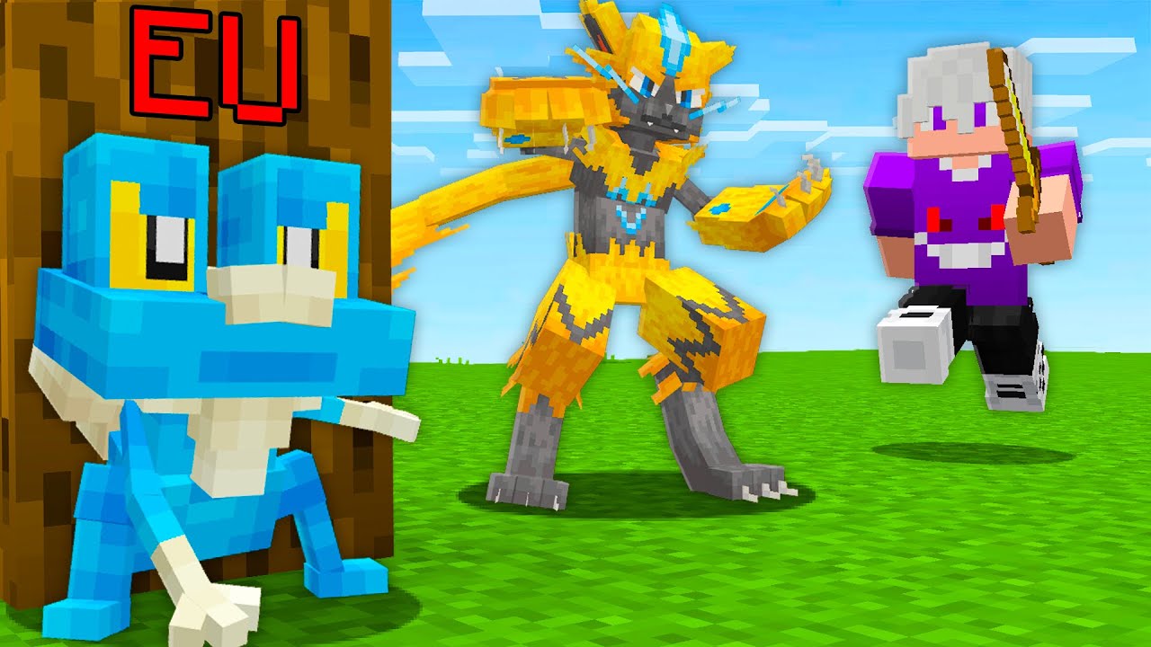 VIREI POKÉMON NO MINECRAFT COBBLEMON!