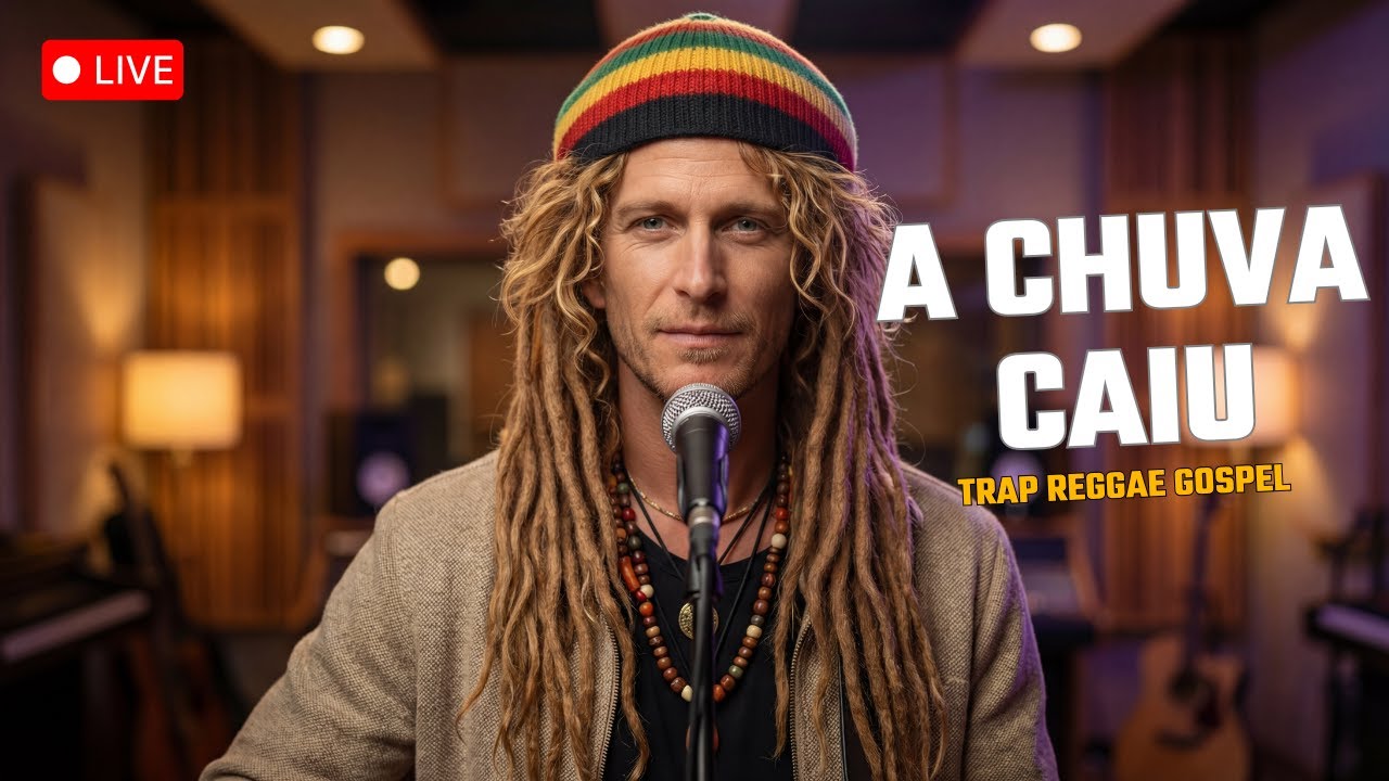 A CHUVA CAIU - QUEM CONFIA VÊ BROTAR - SALMO 65 - Trap reggae gospel #trapgospel #gospelmusic
