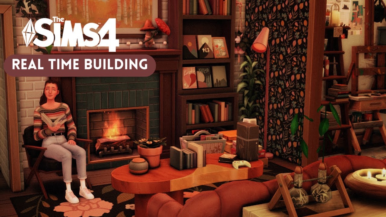 Cozy Warm Apartment 🔑 | 19 Culpepper House | The Sims 4 | Real Time Building (No CC)