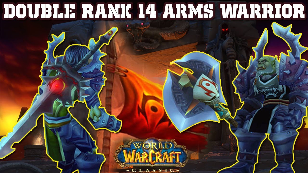 Soldado, Double High Warlord Arms Warrior PvP - Mograine EU