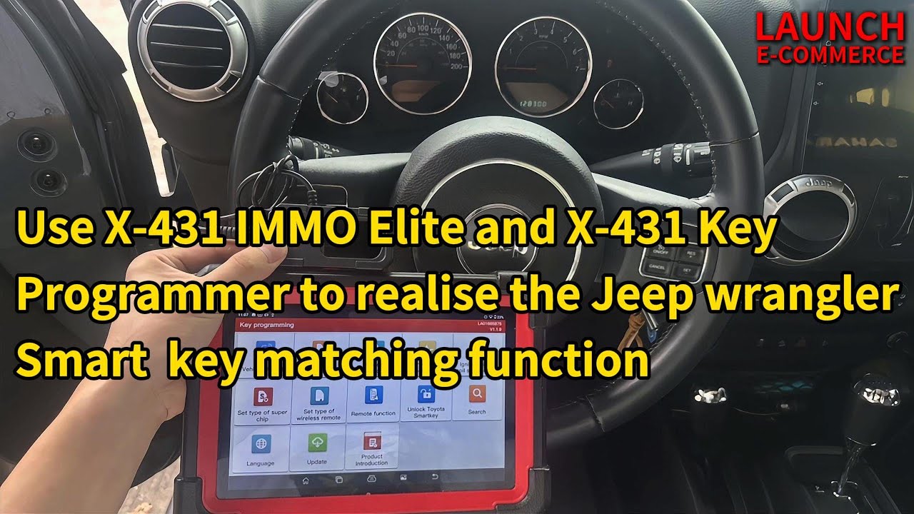 Jeep wrangler Smart key matching function