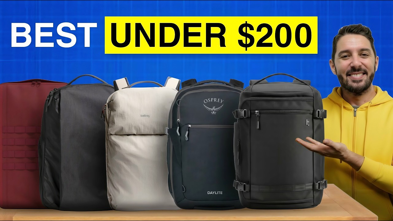 Don't Buy a Travel Backpack Under $200 Before Watching This