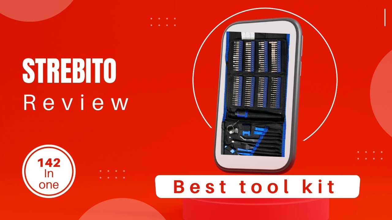 Strebito precision screwdriver set best tool kit 191in 1 | mobile repairing tools