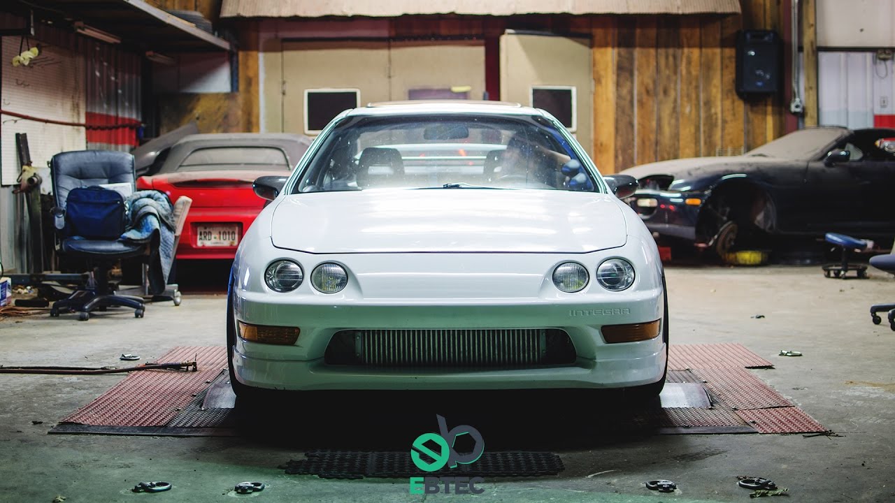 Nick's | Turbo Kseries Integra | Dyno Tune | EBTEC