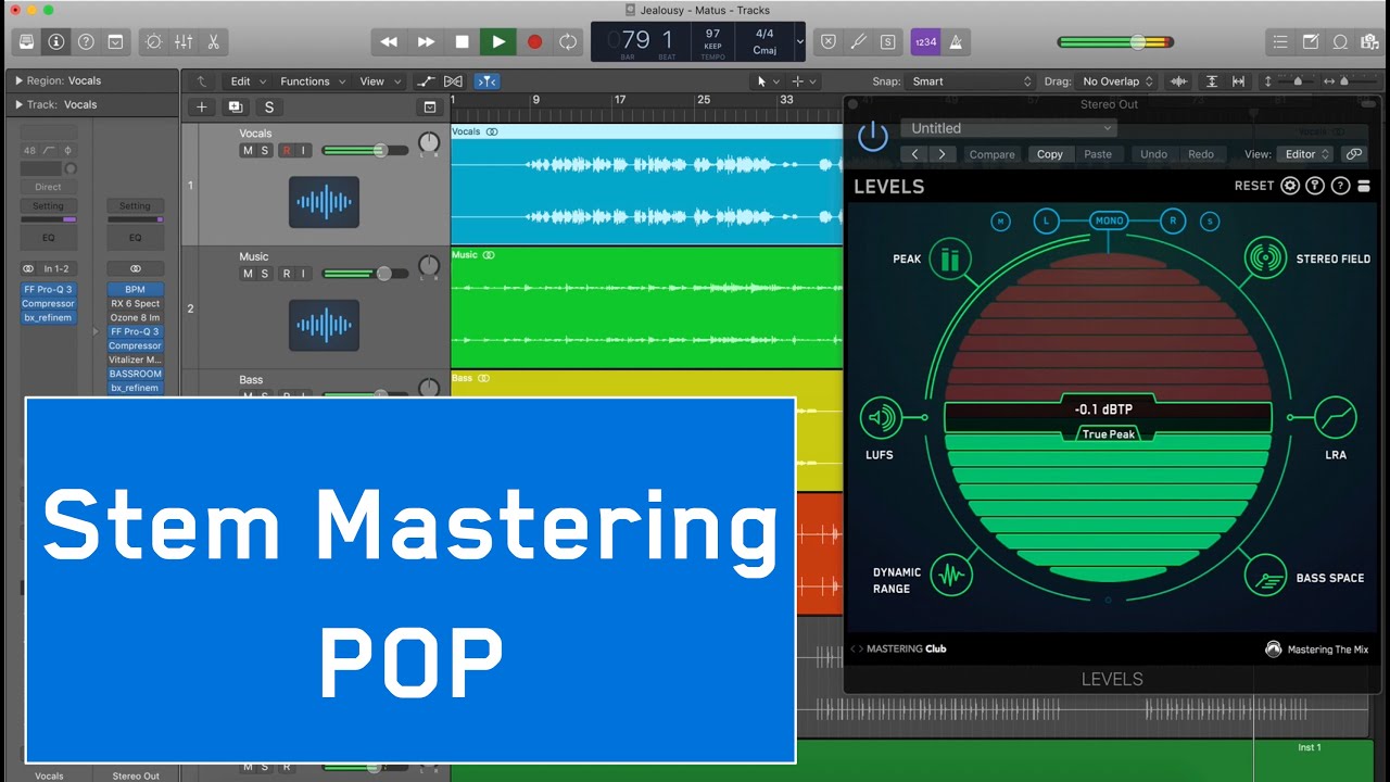 Stem Mastering Walkthrough Video #13 [Pop]
