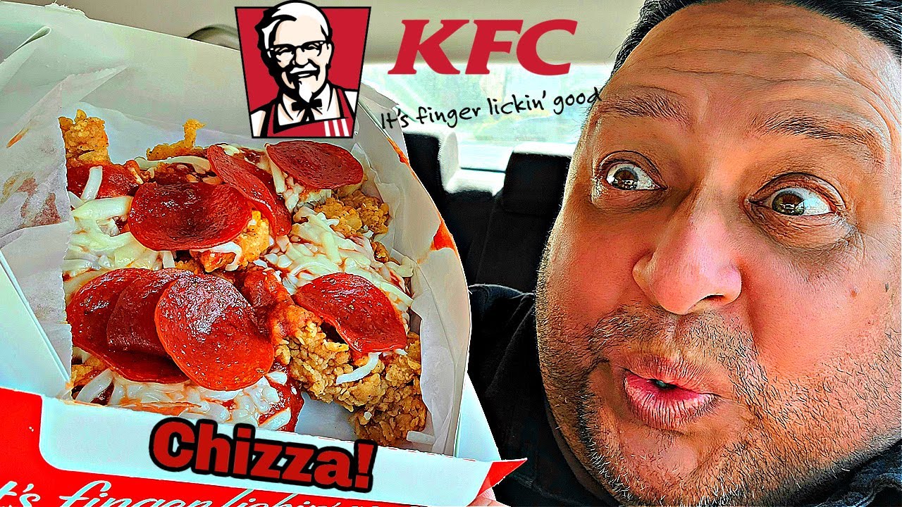 KFC's New Chizza Review!