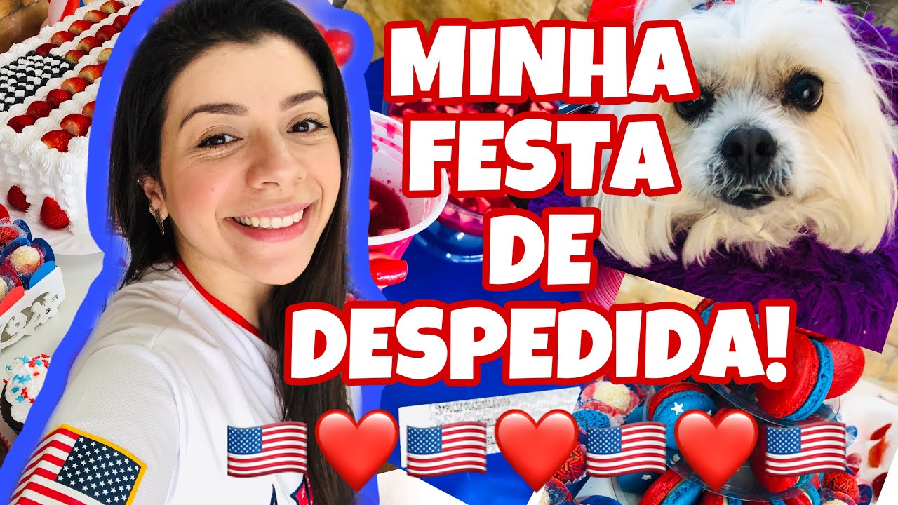 Contei um dia antes! 😱 - Minha Festa de Despedida