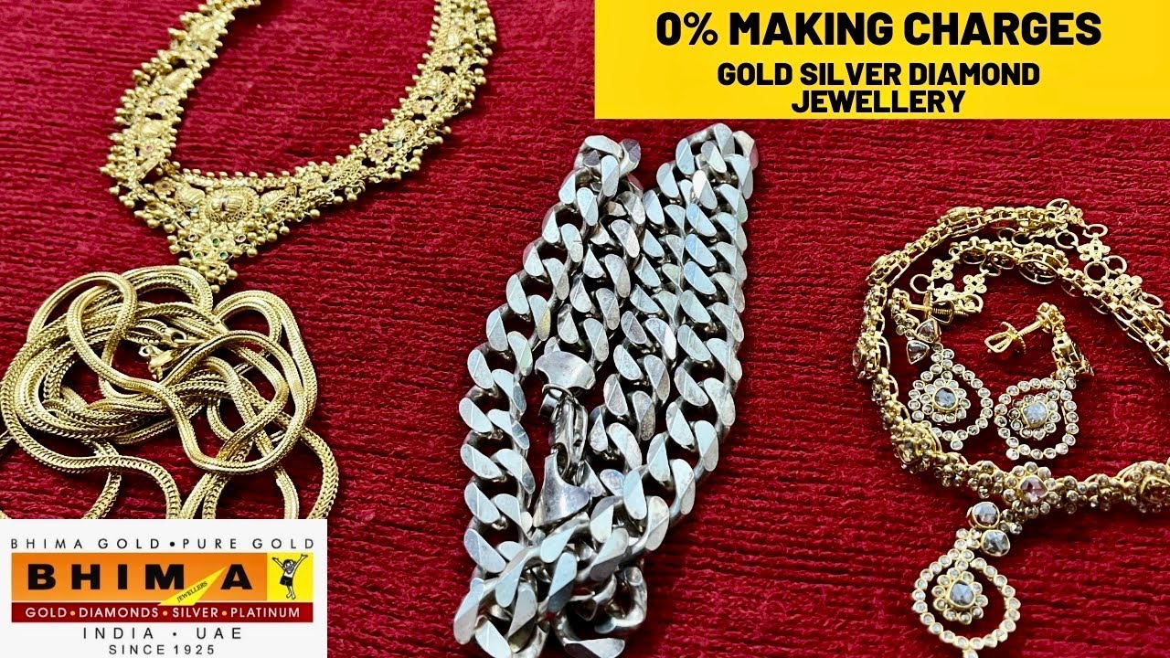 Gold Jewellery at Zero Making Charges - Gold, Diamond, Silver Jewellery at Bhima Gold!