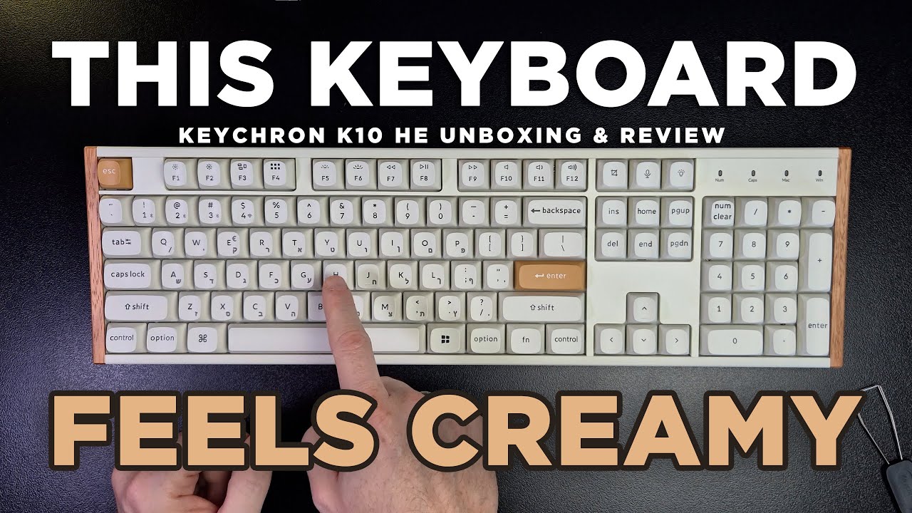 Обзор Keychron K10 HE: ЛУЧШАЯ механическая клавиатура для набора текста и игр?
