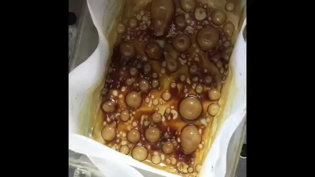 BREAKING DABS CREW EXTRACTION DHO CONCENTRATE BHO BLASTED WITH DEXSO DME SOLVENT