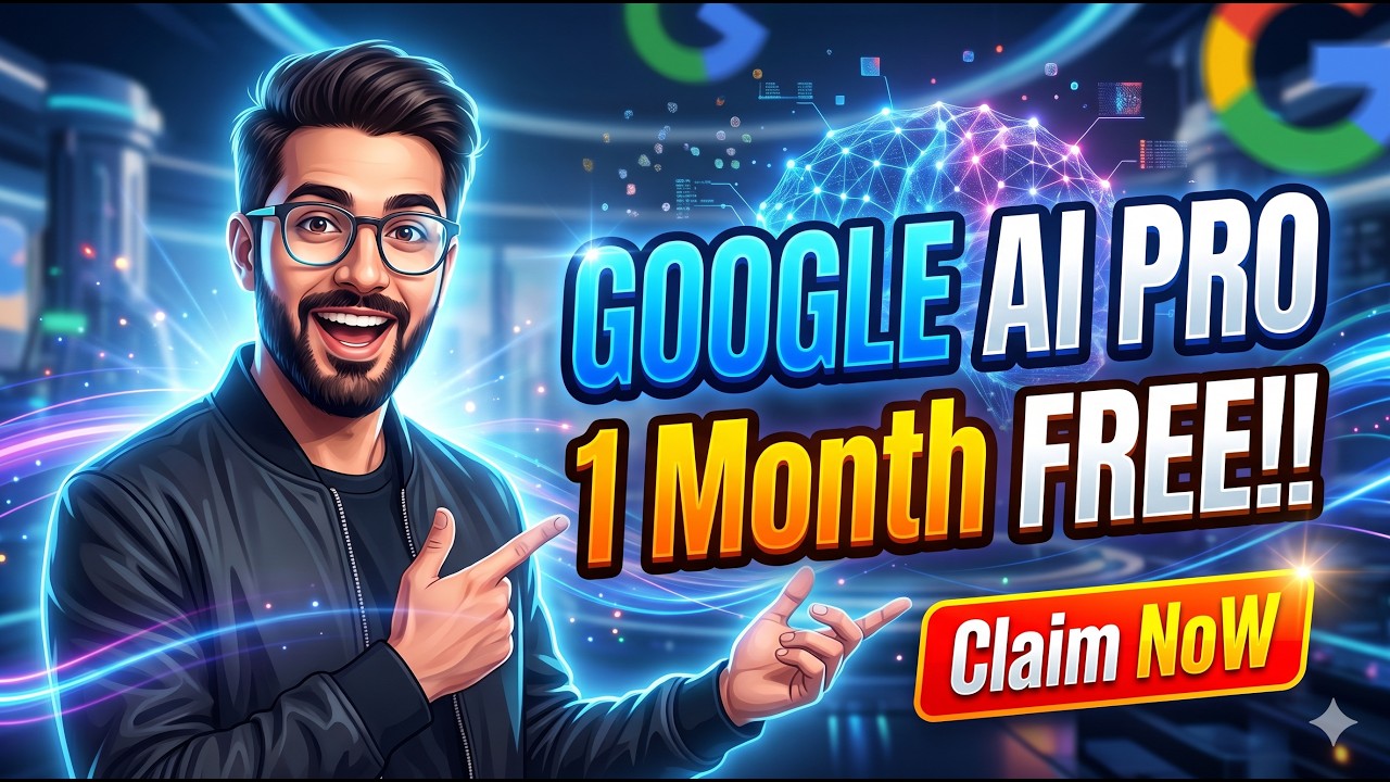How to Get Google AI Pro Plan Free  For 1 Month  (Gemini Advanced!) |  Gemini Pro Free | #gemini