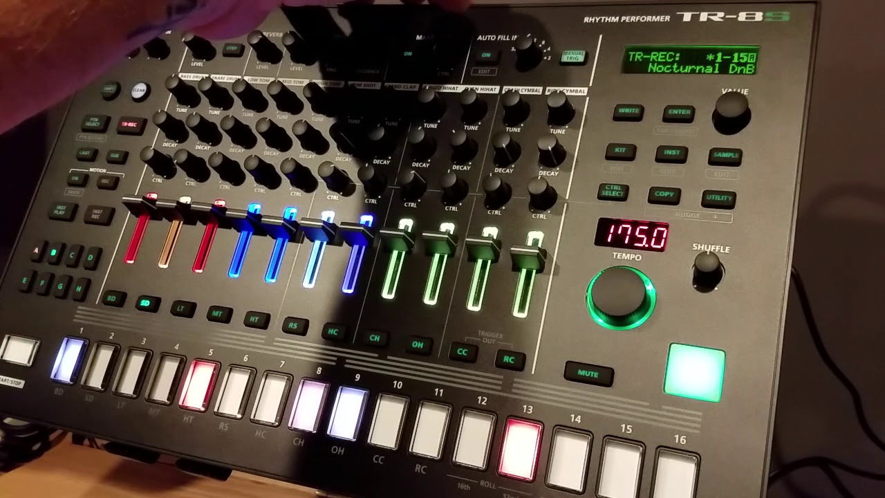 Roland TR-8s Tutorial: Programming Auto Fills