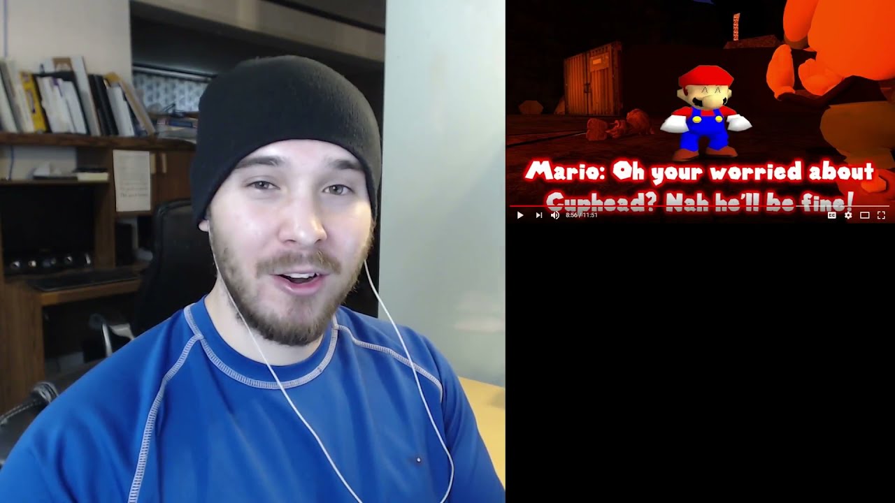 MARIO HAS A PROBLEM! - Reacting to SMG4: If Mario was in... Cuphead! (Charmx Reupload)