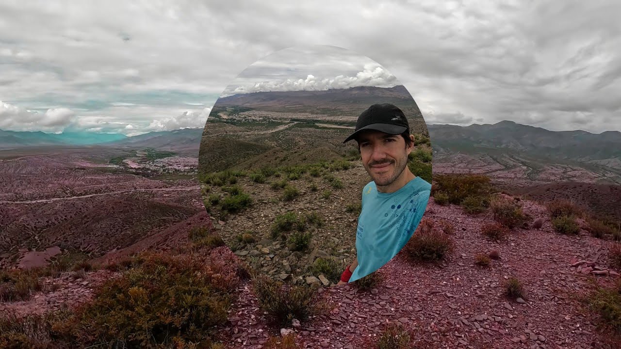 🔻Humahuaca- DESCENSO DEL CERRO NEGRO. #TrailRunning A BORDO (sin senderos 🧭). 🏃‍♂️⛰