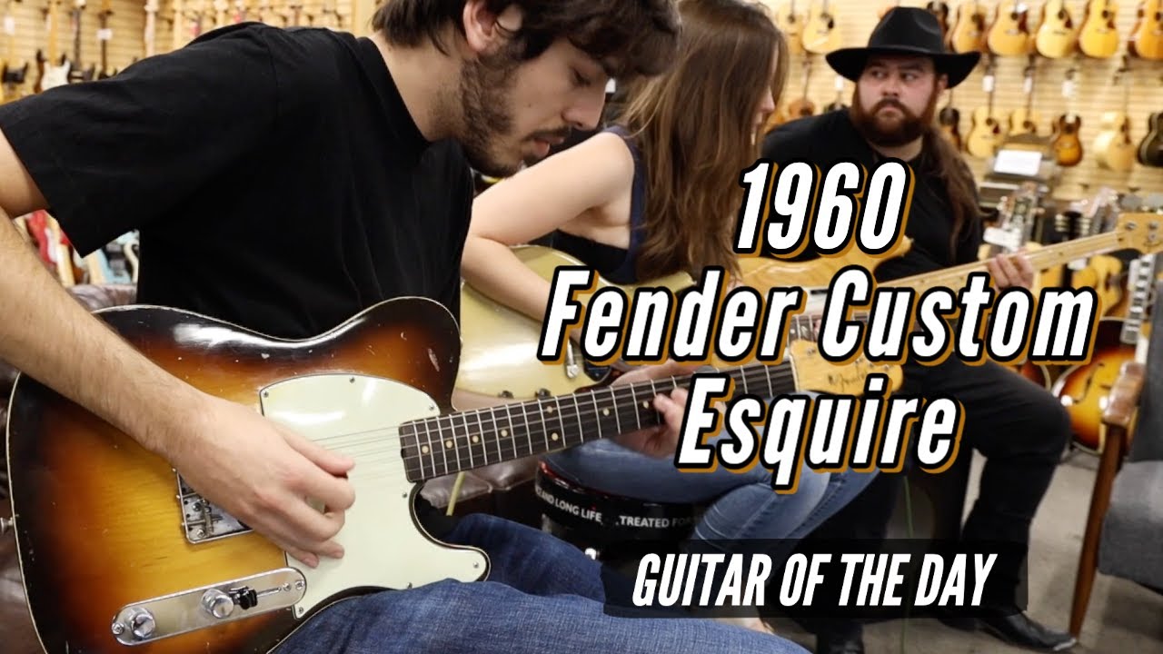 Fender Custom Esquire 1960 года | Гитара дня