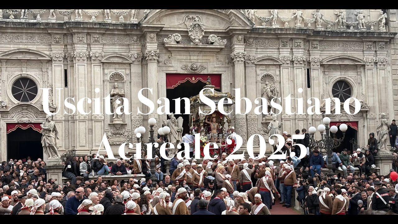 Uscita San Sebastiano Acireale 2025 4K