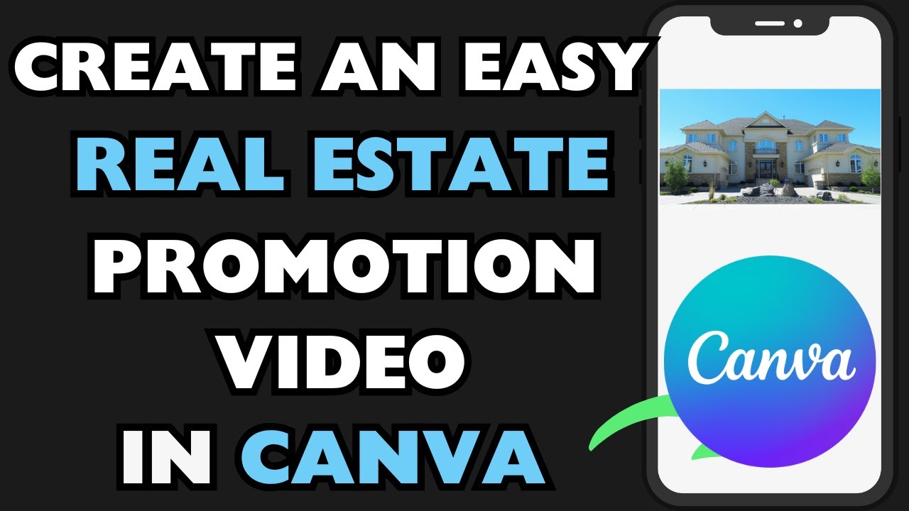 How to Make a Real Estate Promo Video | Easy Canva Tutorial