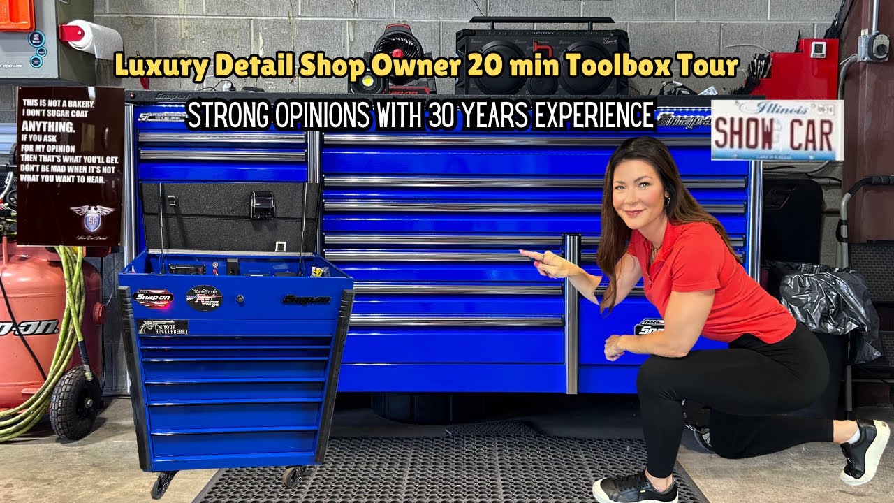 Toolbox Tour of Show Car Detail Owner - 84