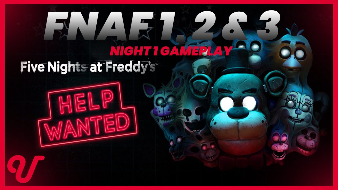 Five Nights at Freddy's: Help Wanted (VR): EVERY FIRST NIGHT [NO COMMENTARY]
