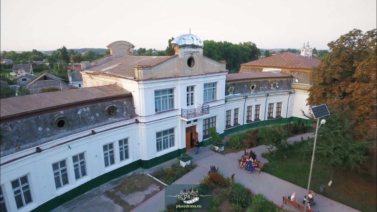 Remains of the Potocki residence in Antoniny