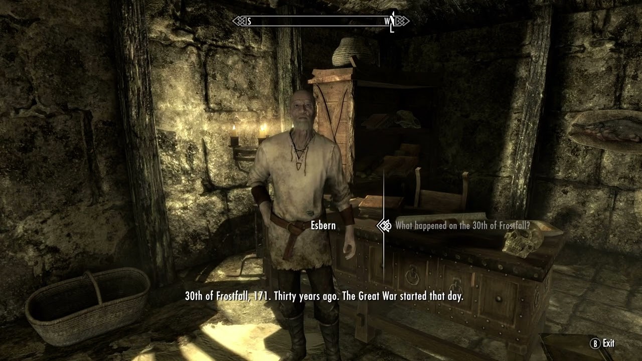 Skyrim- How the Great War began