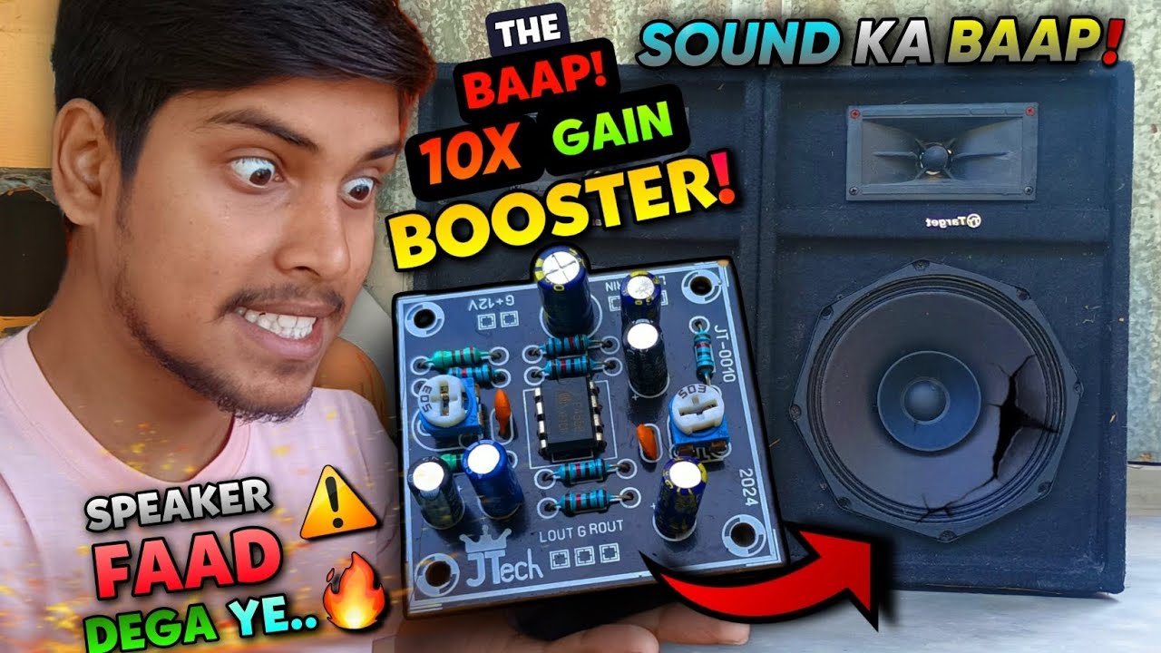 Sound Ka Baap! | Powerful High Gain Pre-Amp Board Testing & Review Full Details | 4558 IC