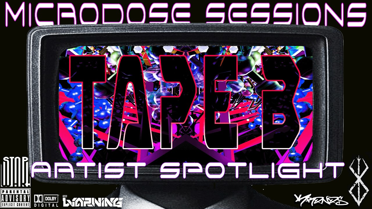 Tape B Drip Tapes 6→2 🔊 | BASS Powered VFX  | Microdose VR 4K