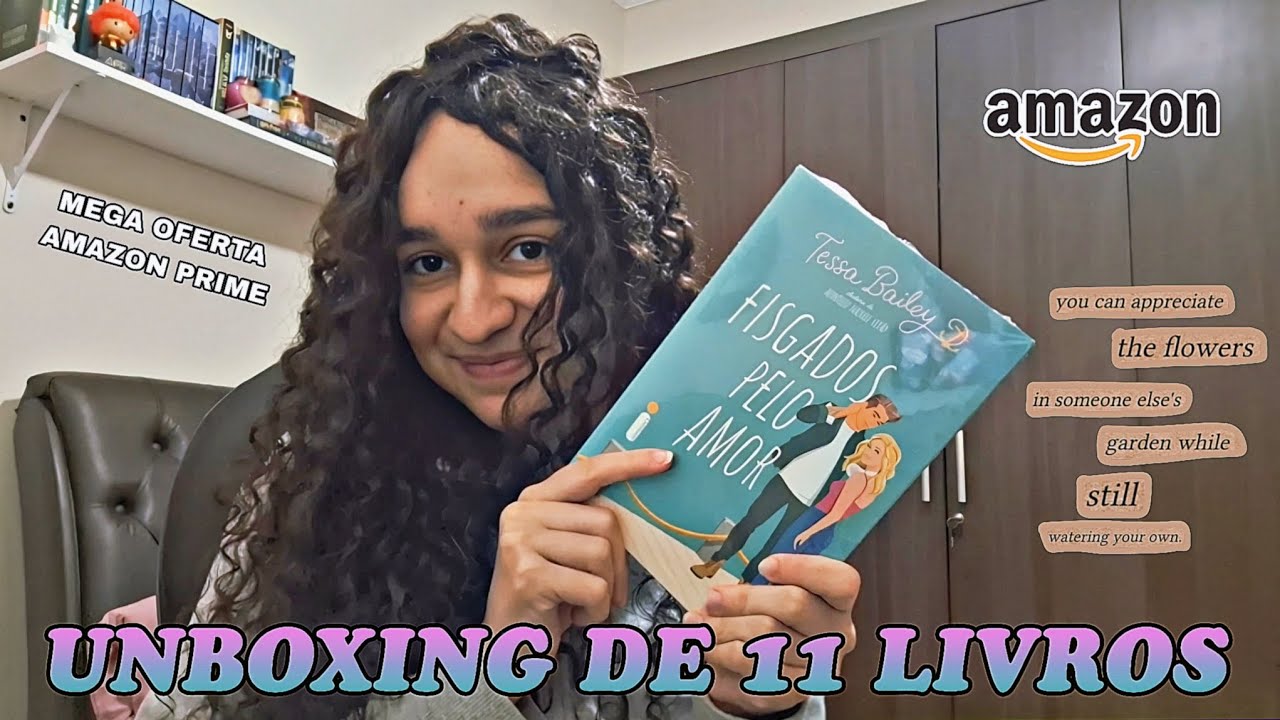 UNBOXING DE LIVROS | Mega Oferta Amazon Prime
