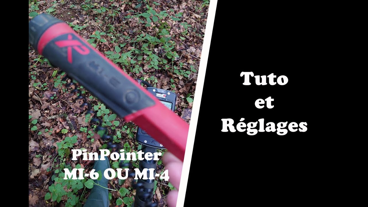 Bien régler son PinPointer  XP MI-6 et MI-4