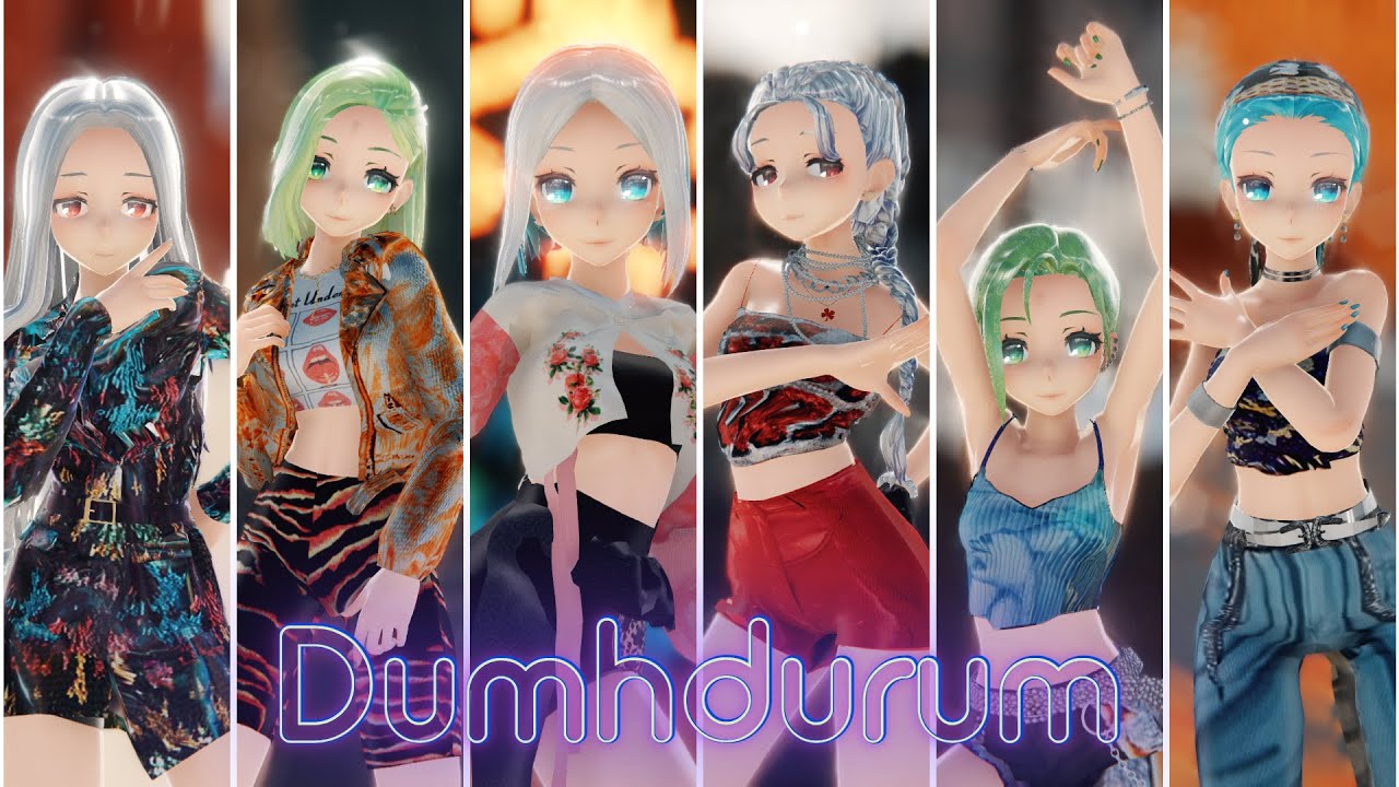 【MMD】◤ • Apink 에이핑크 덤더럼 - Dumhdurum • ◥ 【Full ver.】