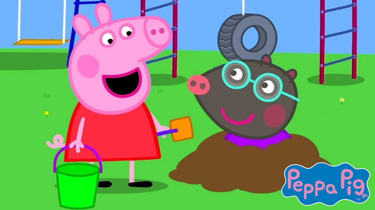 El amigo de Peppa es genial cavando | Peppa Pig en Español Episodios Completos | |
