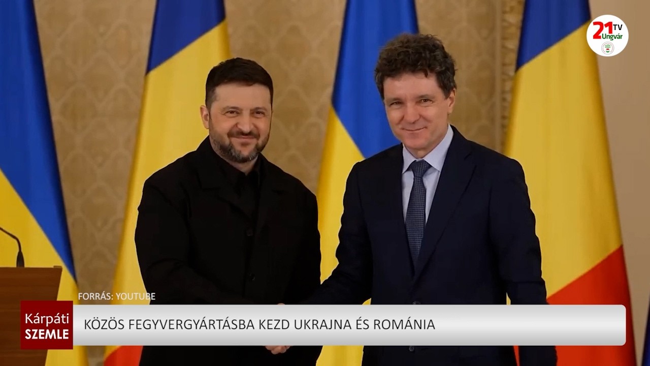 Közös fegyvergyártásba kezd Ukrajna és Románia