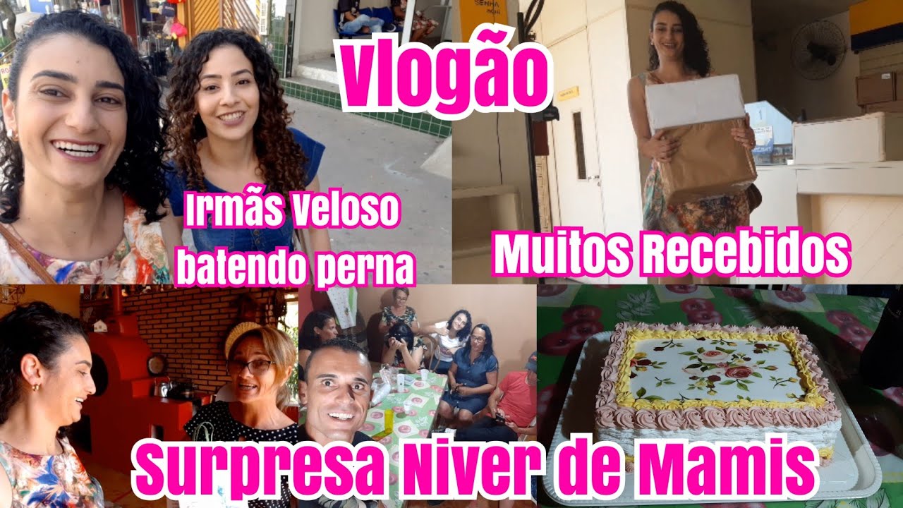 Niver de mamis,compramos presente,fizemos surpresa+muitos recebidos || Lais Veloso