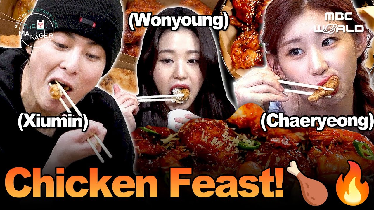 [Sub] Juicy & Crunchy Chicken Mukbang Madness | 