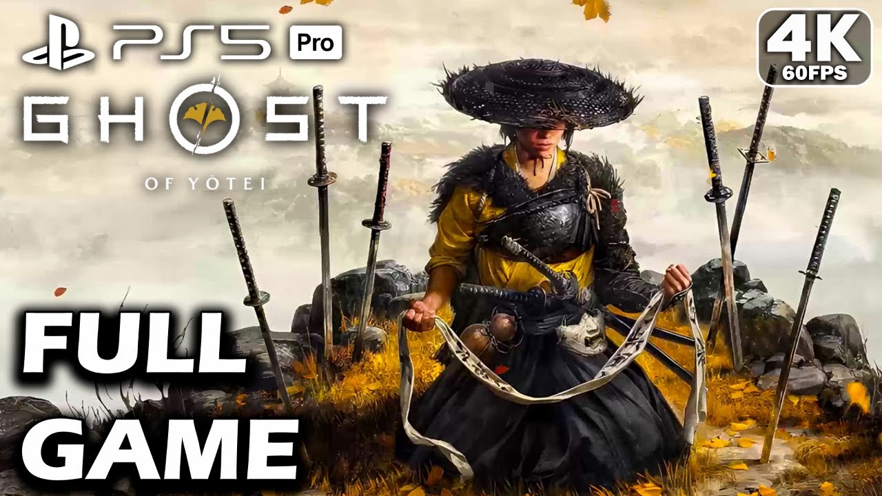 GHOST OF YOTEI Gameplay Walkthrough FULL GAME [4K 60FPS PS5 PRO RAY TRACING] - No commentary