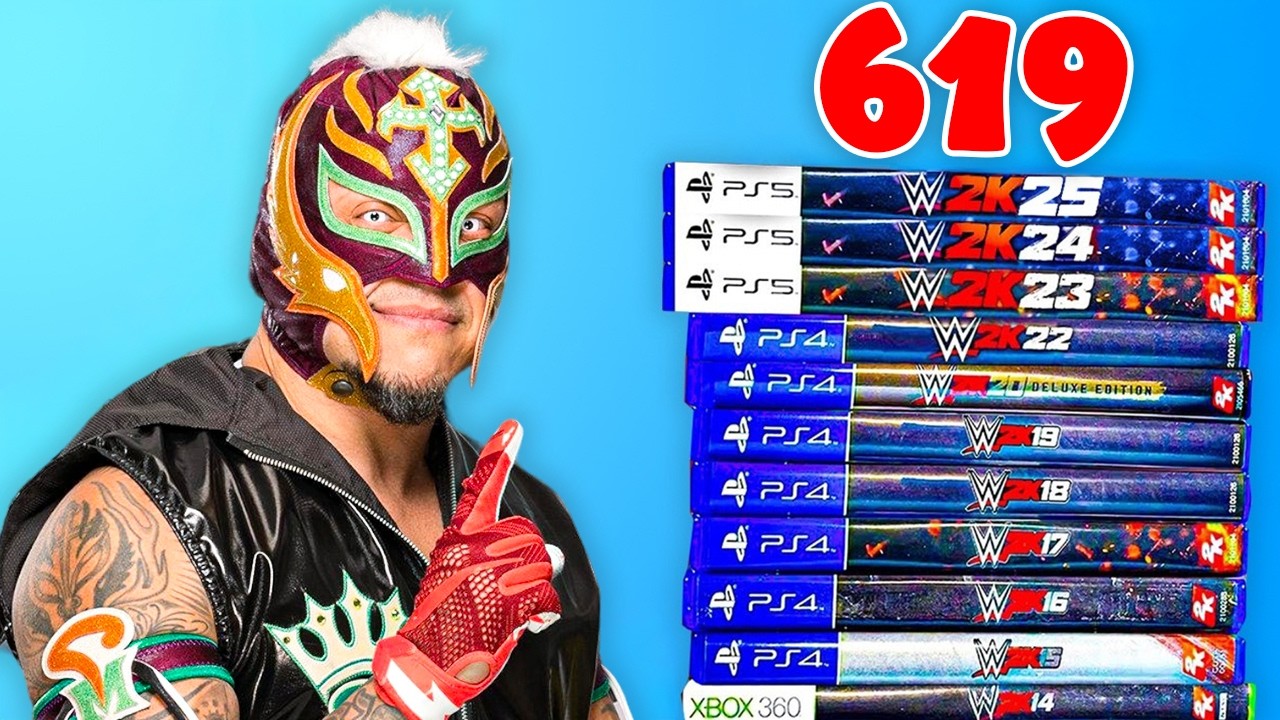 Hitting a 619 in EVERY WWE 2K Game!