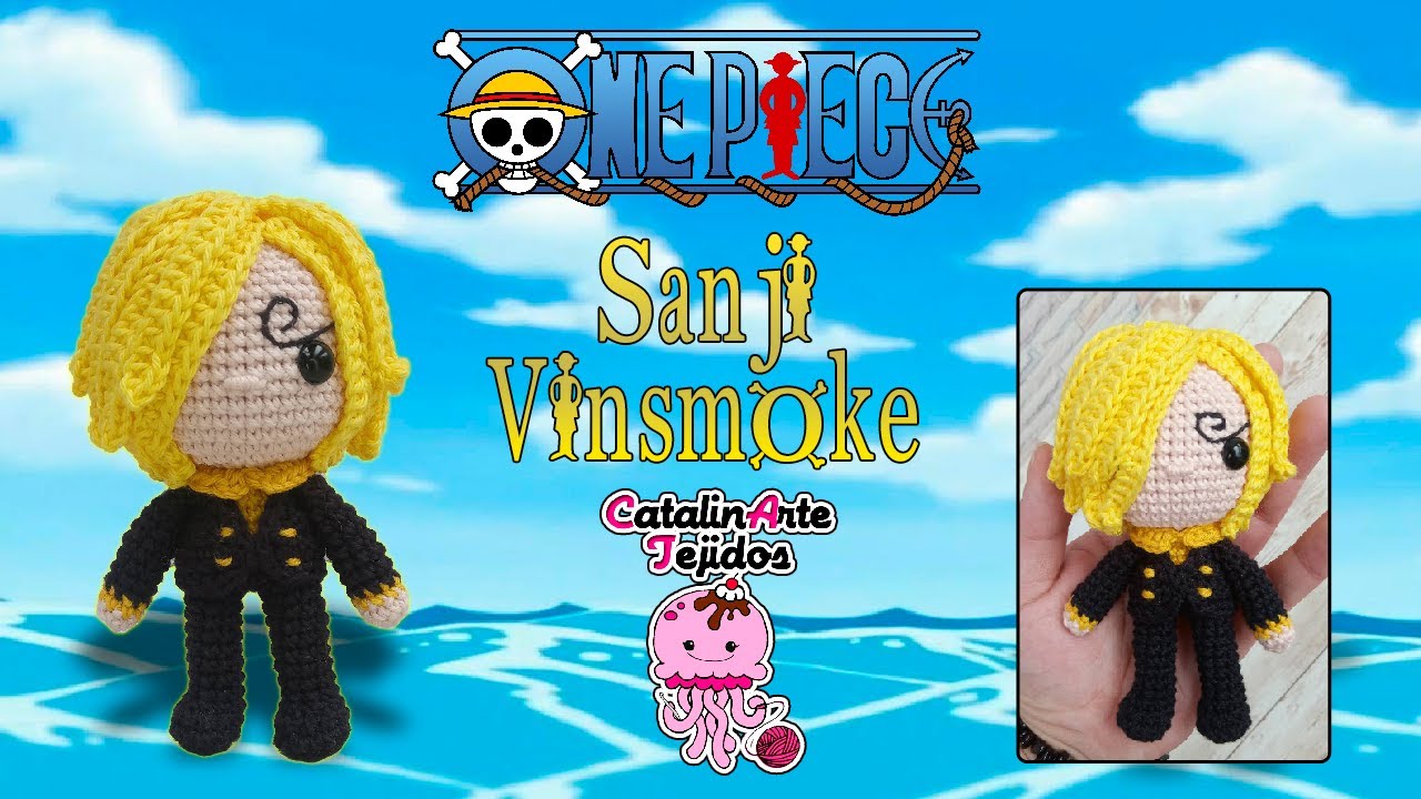 Sanji chibi amigurumi | CatalinArte Tejidos
