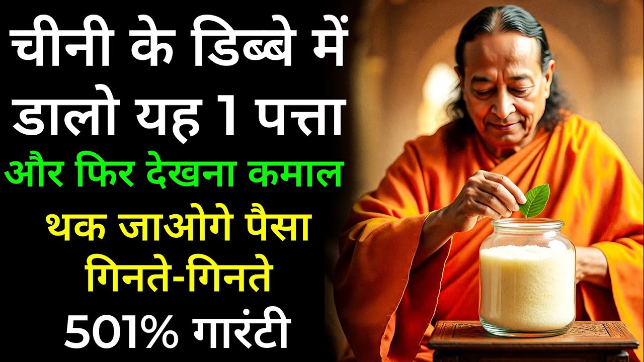 अपने घर के चीनी के डिब्बे में यह एक पत्ता जरुर डाल देना // गरीबी क्या होती है हमेशा के लिए भूल जाओगे