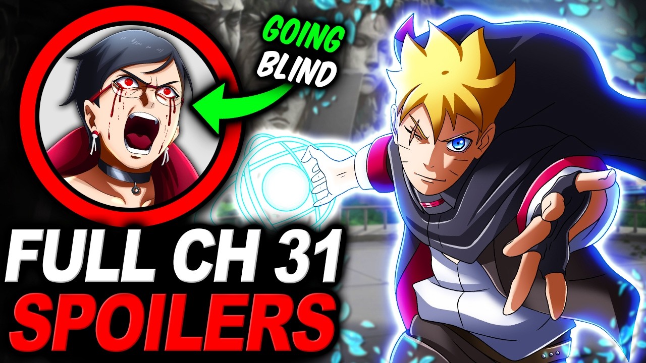 🚨🚨Sarada's Mangekyou BACKFIRES & Karma Seal Boruto UNLEASHED - Boruto TBV Chapter 31 Spoilers!🚨🚨