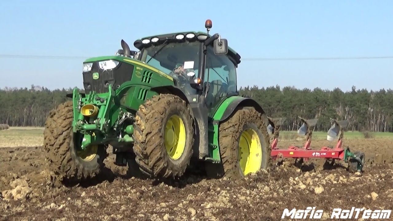 Wiosenna Orka 2017 w Ciężkich Warunkach  |John Deere & Kverneland|