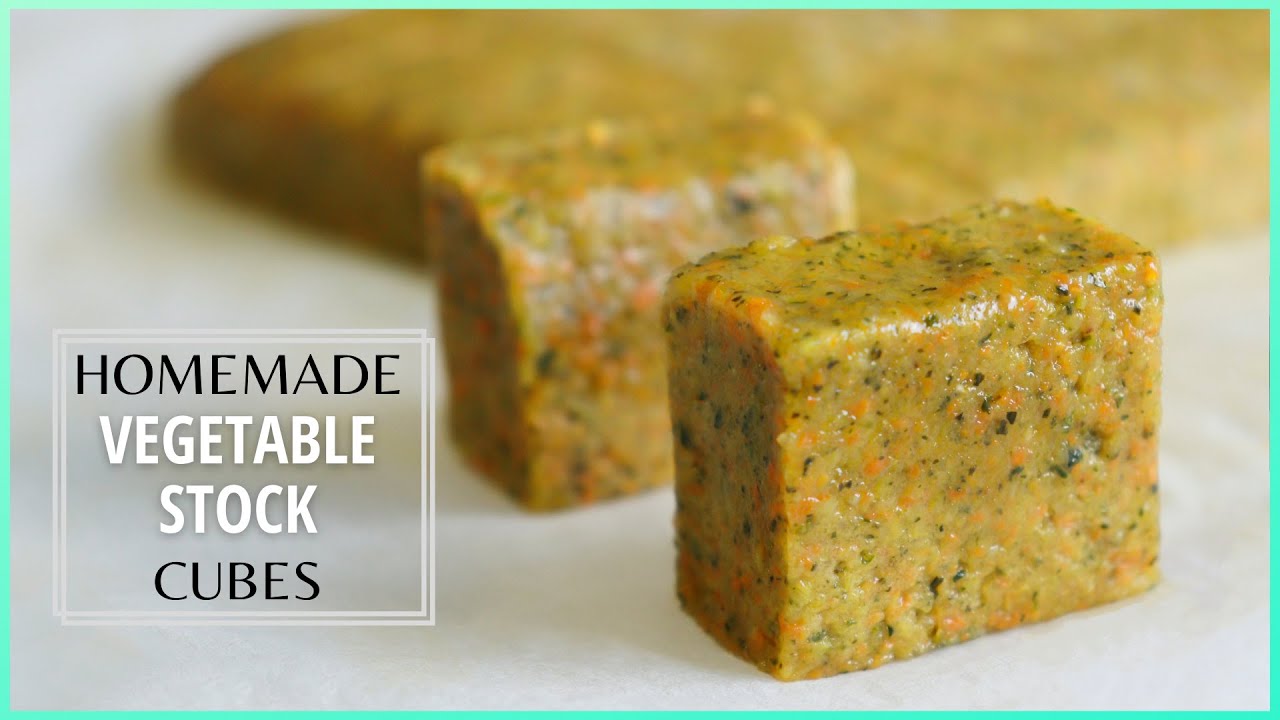 HOMEMADE VEGETABLE STOCK CUBES | How to Make Bouillon Cubes | Dado Fatto in Casa | Jennel Letizia