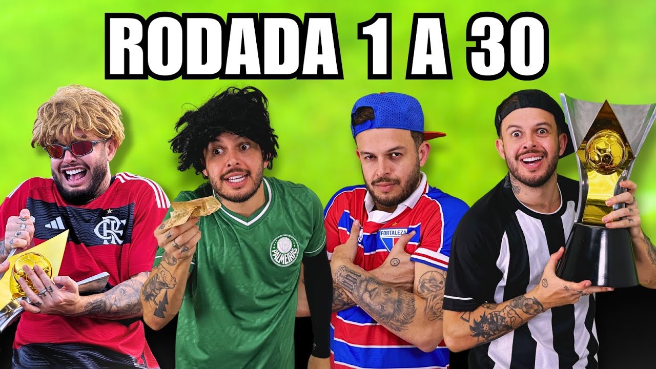 TABELA DO BRASILEIRÃO ATUALIZADA ⚽🅰️ TODAS AS 30 RODADAS [COMPILADÃO CAMPEONATO BRASILEIRO]