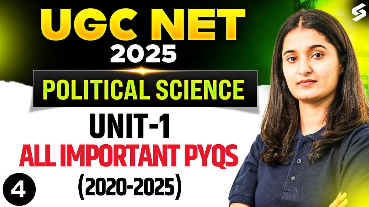 UGC NET Political Science Unit 1 | UGC NET Political Science Previous Year Questions #4 By Kiran