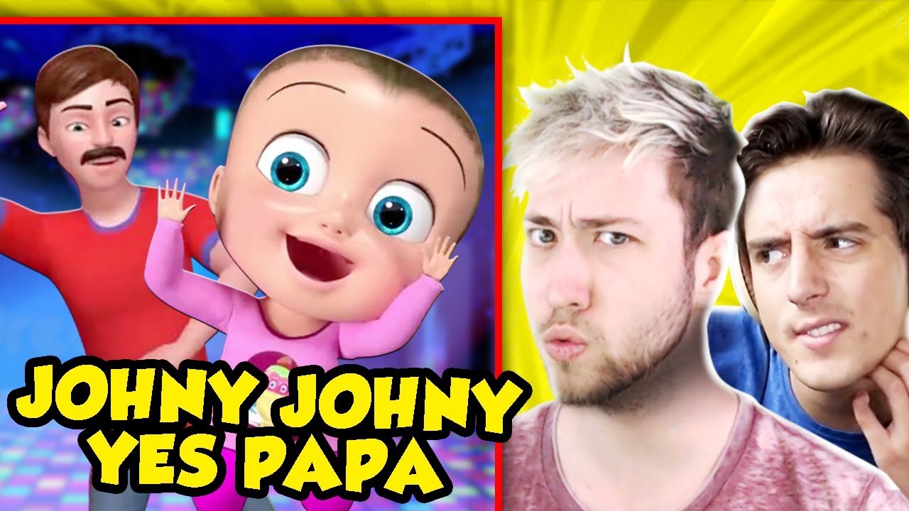 REACTING TO JOHNY JOHNY YES PAPA & More Weird Nursery Rhymes! (The Pals React)
