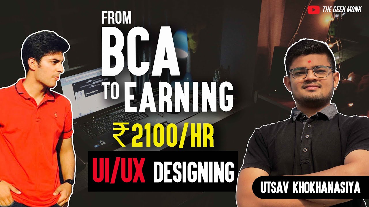 How He Earns $30/Hr while doing BCA 😱🔥 | How to become a Freelance UI/UX Designer 😎