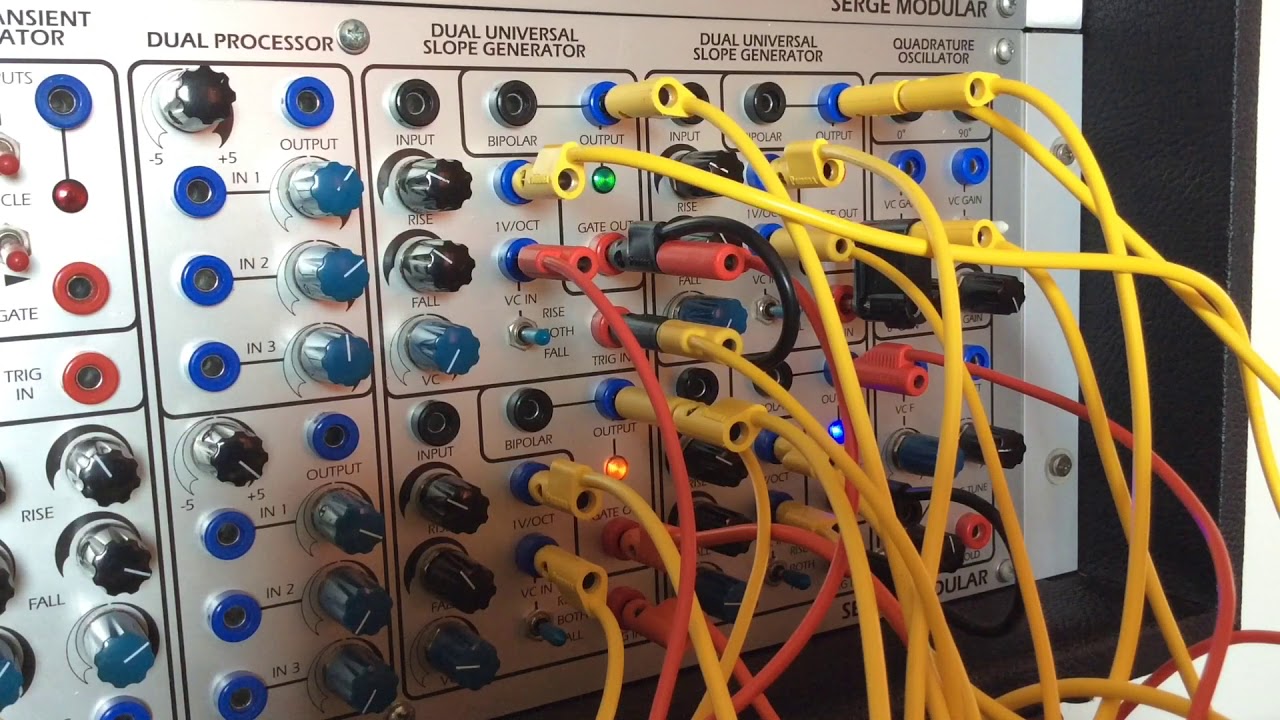 Serge No Oscillator Feedback Patch