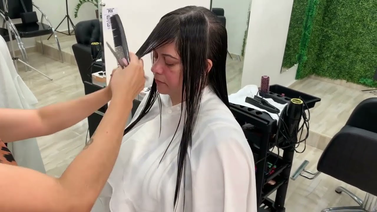 Corte Degradê em cabelo pouco e ralo