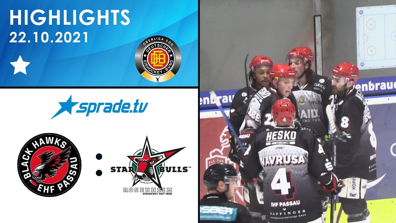 5. Spieltag: Passau Black Hawks - Starbulls Rosenheim