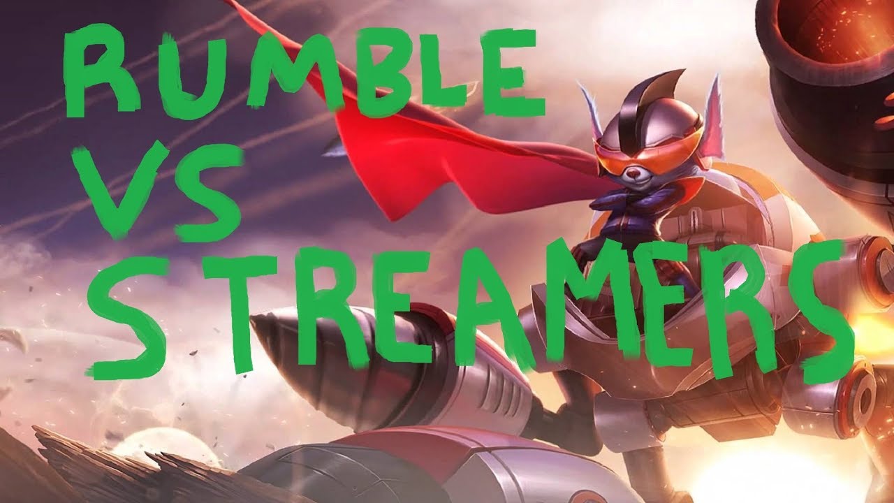 MASTER TIER RUMBLE KILLING STREAMERS